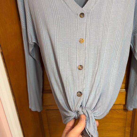 Gianni Bini Baby Blue Cardigan Women’s US Medium - Picture 3 of 6